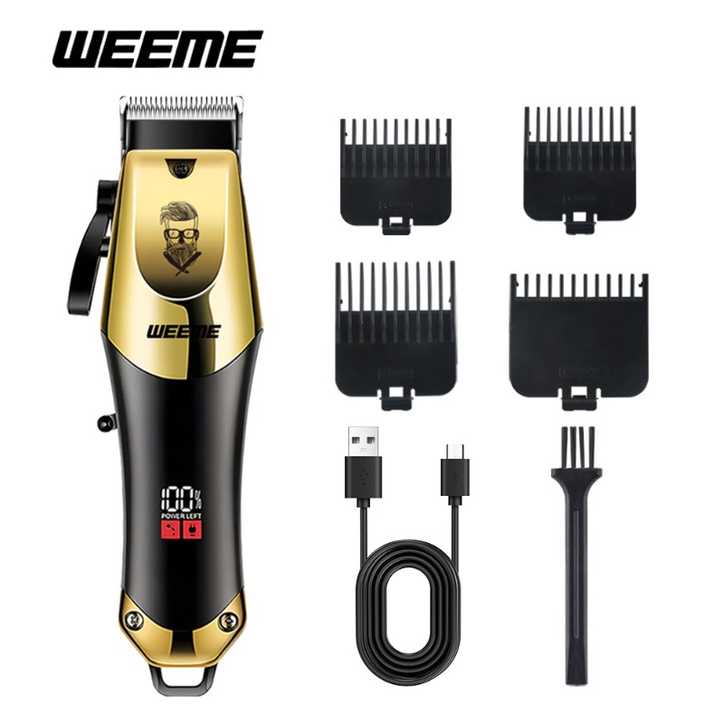 Men'S Grooming Brush - ماكينة حلاقة الشعر T9 مع مقبض