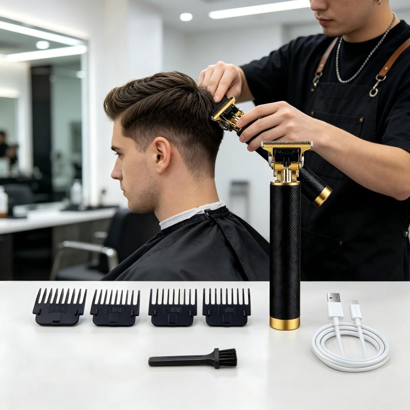 Men'S Grooming Brush - ماكينة حلاقة الشعر اللاسلكية ذات الملمس