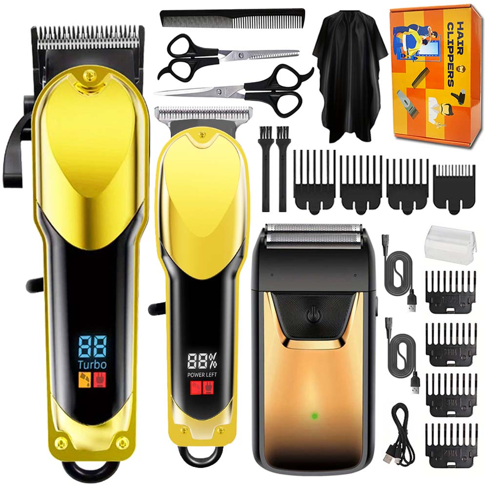 Men'S Grooming Accessories Kit - مجموعة ماكينة حلاقة شعر احترافية للرجال،