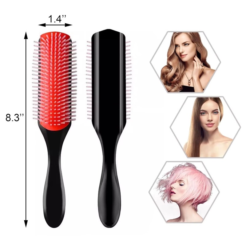 WANMEI تصفيف فرشاة شعر مجعد لل - مراجعة Men'S Grooming Brush وسعره