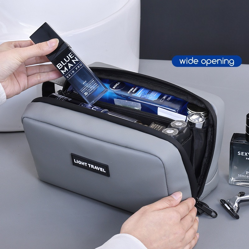 حقيبة مكياج محمولة مقاومة للما - مراجعة Men'S Grooming Accessories Kit وسعره