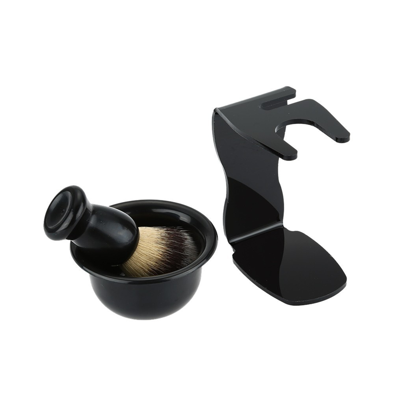 فرشاة حلاقة ووعاء مع حامل أكري - مراجعة Men'S Grooming Accessories Kit وسعره