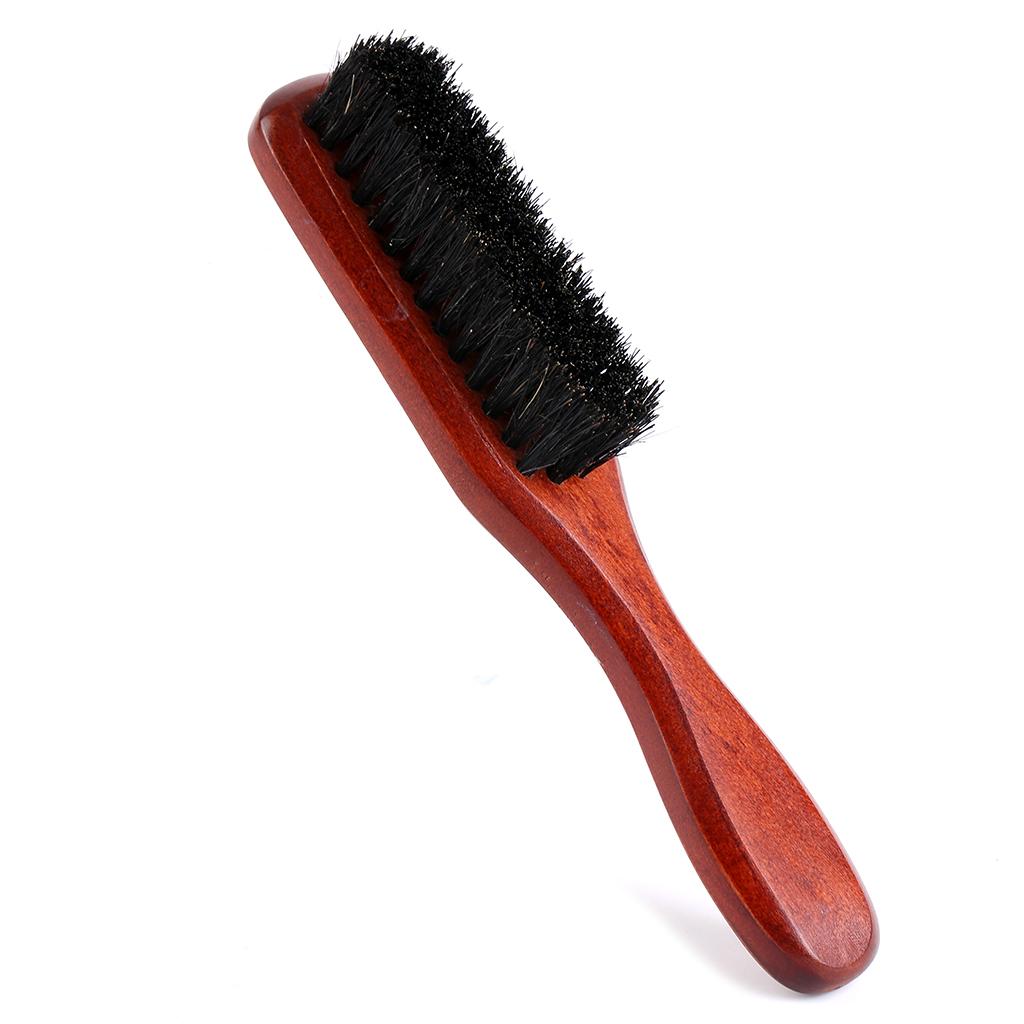 فرشاة لحية بمقبض خشبي للرجال،  - مراجعة Men'S Grooming Accessories Kit وسعره