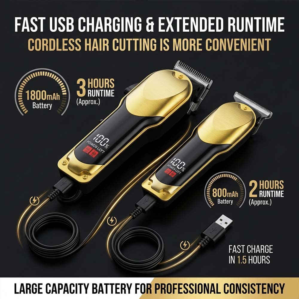 مجموعة ماكينة حلاقة شعر احتراف - مراجعة Men'S Grooming Accessories Kit وسعره