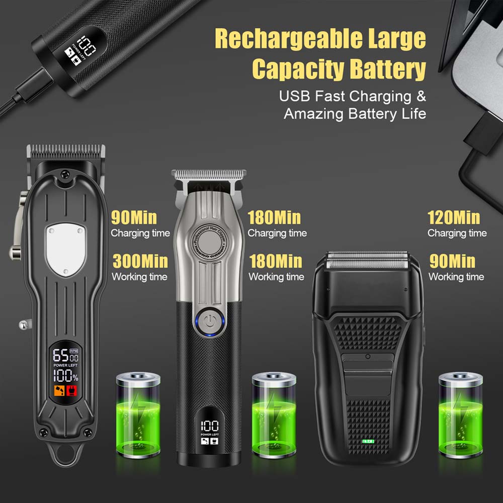 مجموعة ماكينة حلاقة الشعر الاح - مراجعة Men'S Grooming Brush وسعره