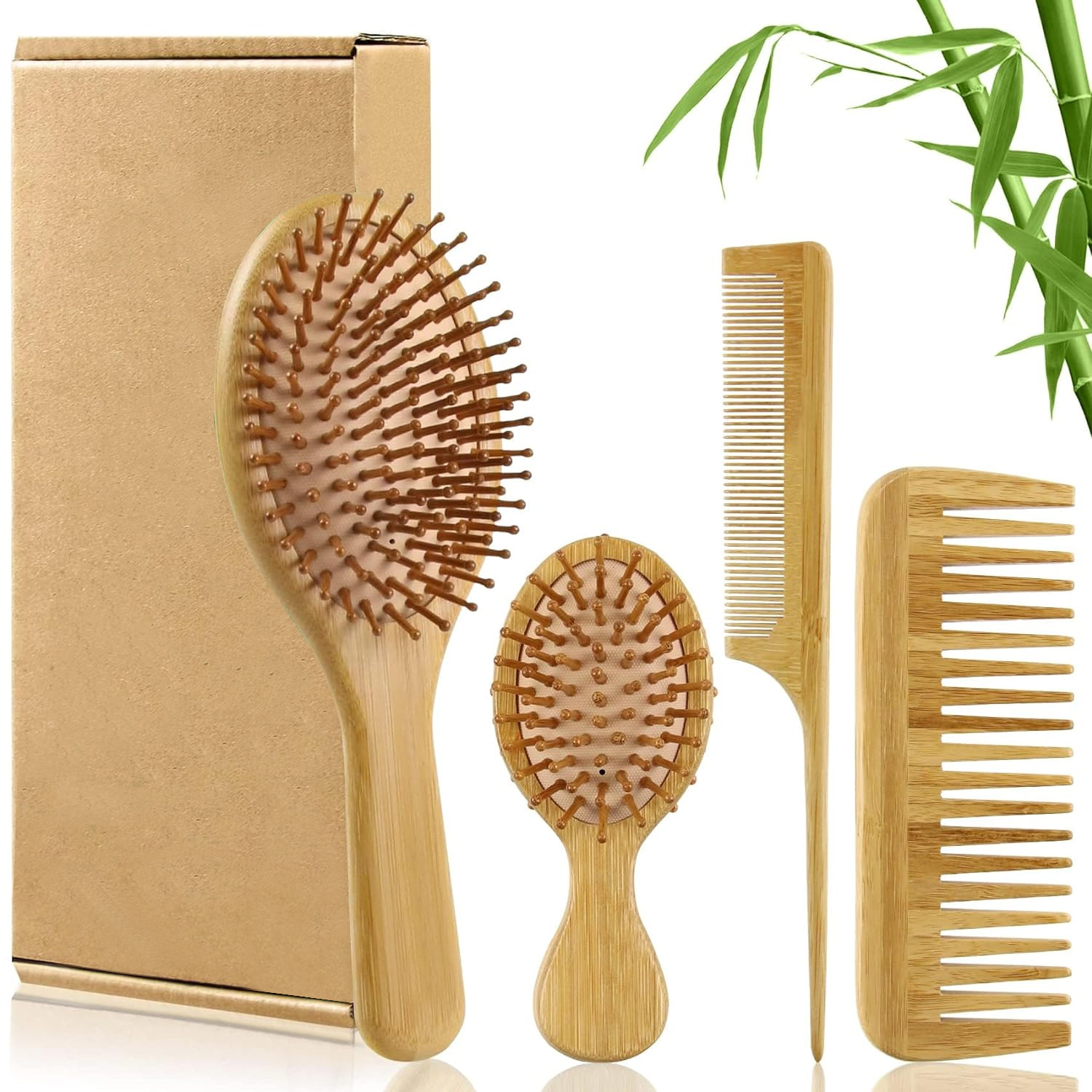 مجموعة فرشاة ومشط شعر من الخيز - مراجعة Men'S Grooming Brush وسعره