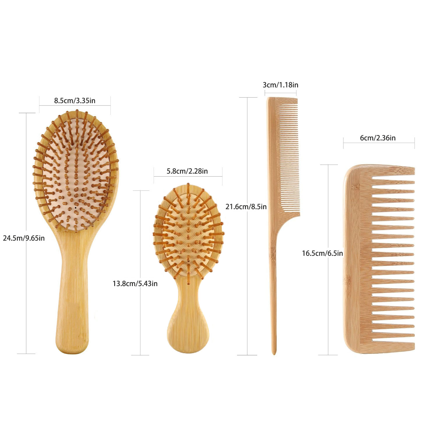 مجموعة فرشاة ومشط شعر من الخيز - مراجعة Men'S Grooming Brush وسعره