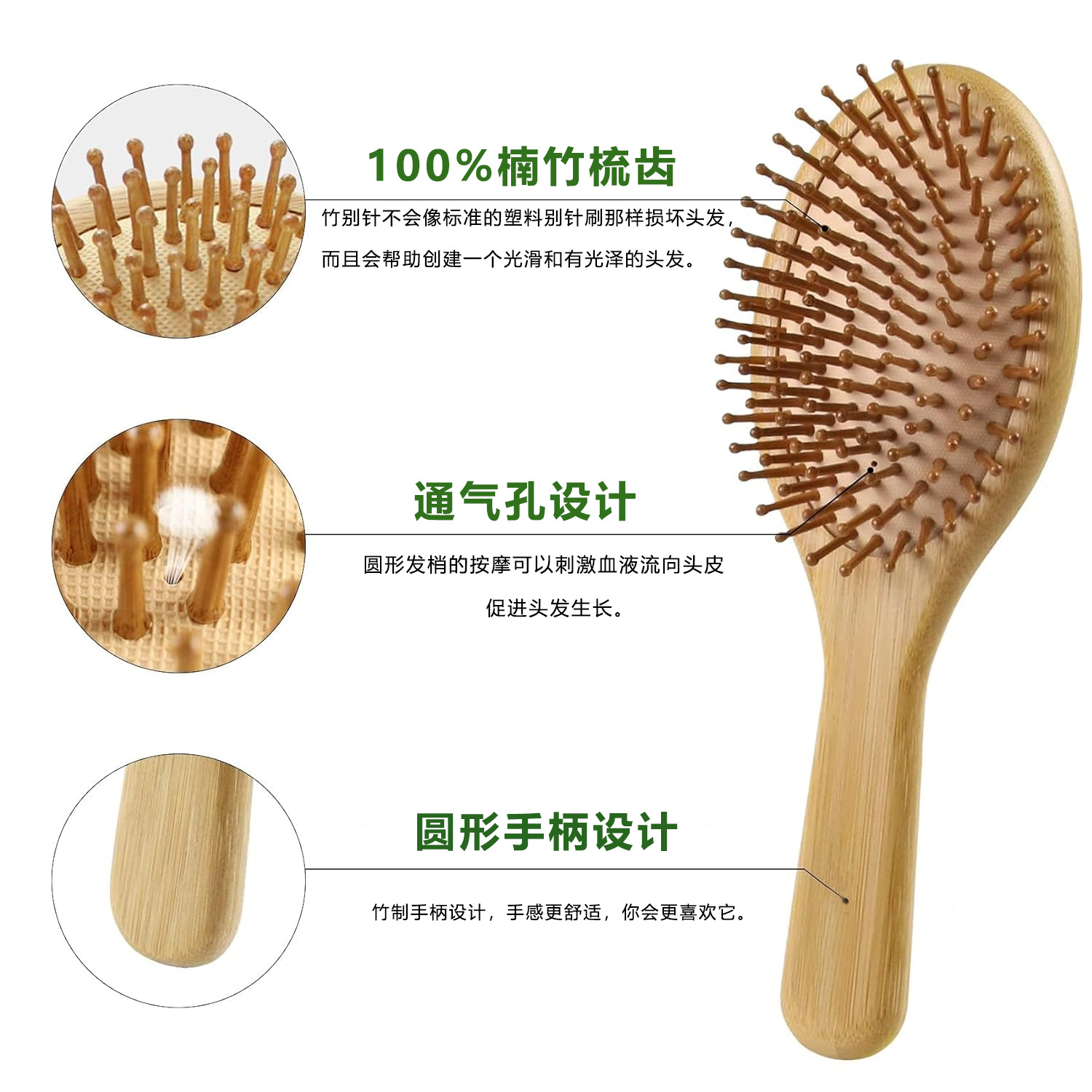 مجموعة فرشاة ومشط شعر من الخيز - مراجعة Men'S Grooming Brush وسعره